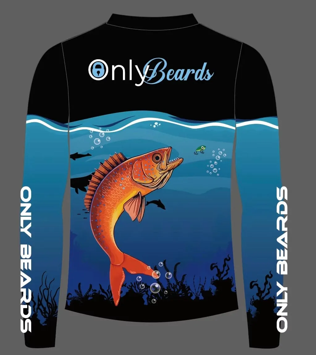 PRE-SALE: Only Beards Fishing Shirt