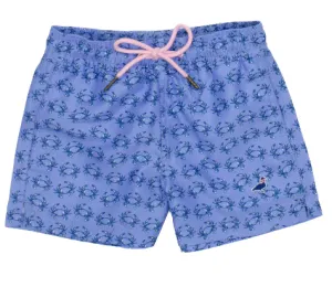 Properly Tied Boys Swim Trunk - Blue Crab