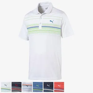 Puma MATTR Canyon Golf Polo S Bright Cobalt / Greenery (53297