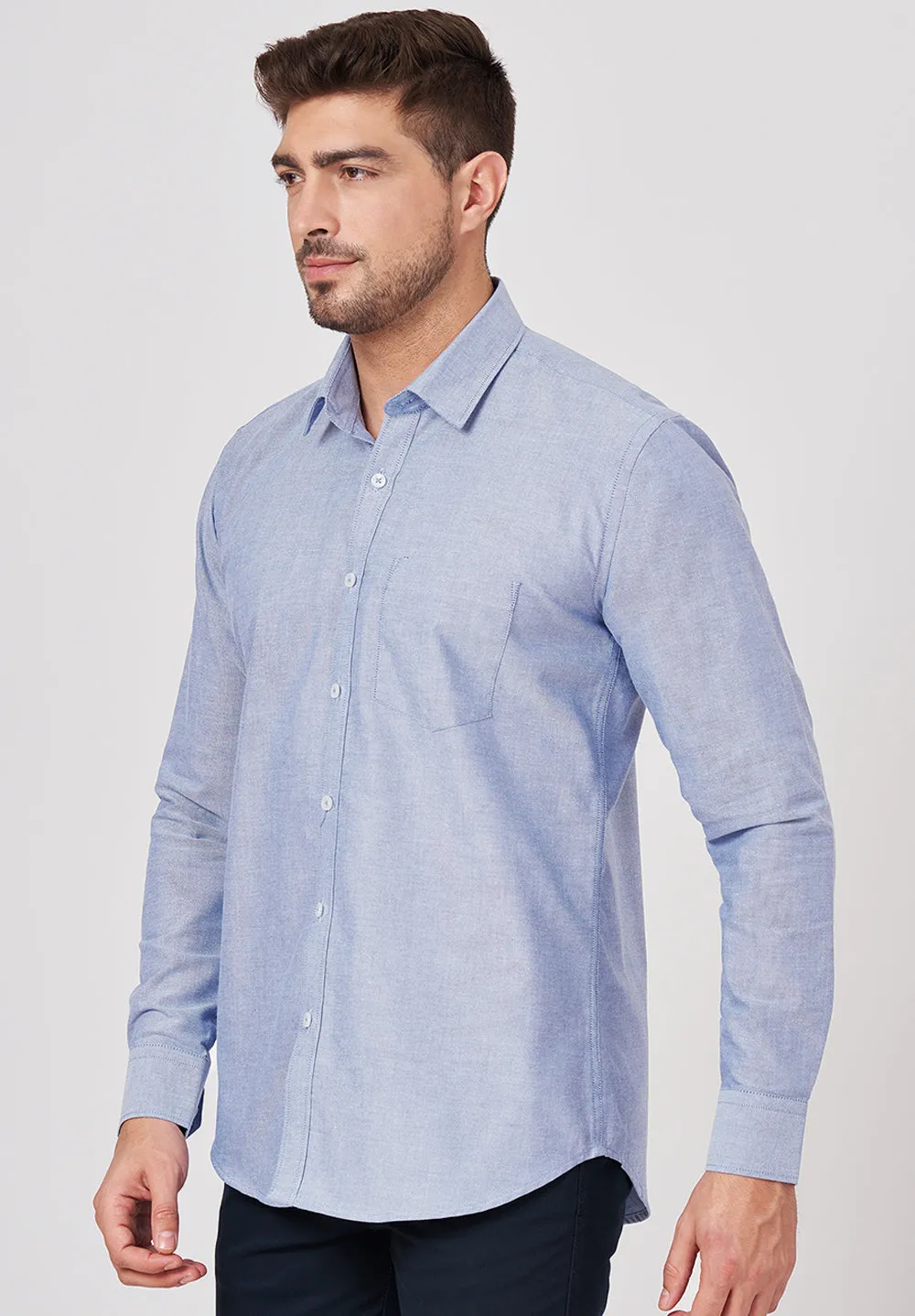 Pure Cotton Formal-slim Fit Shirt - S35927