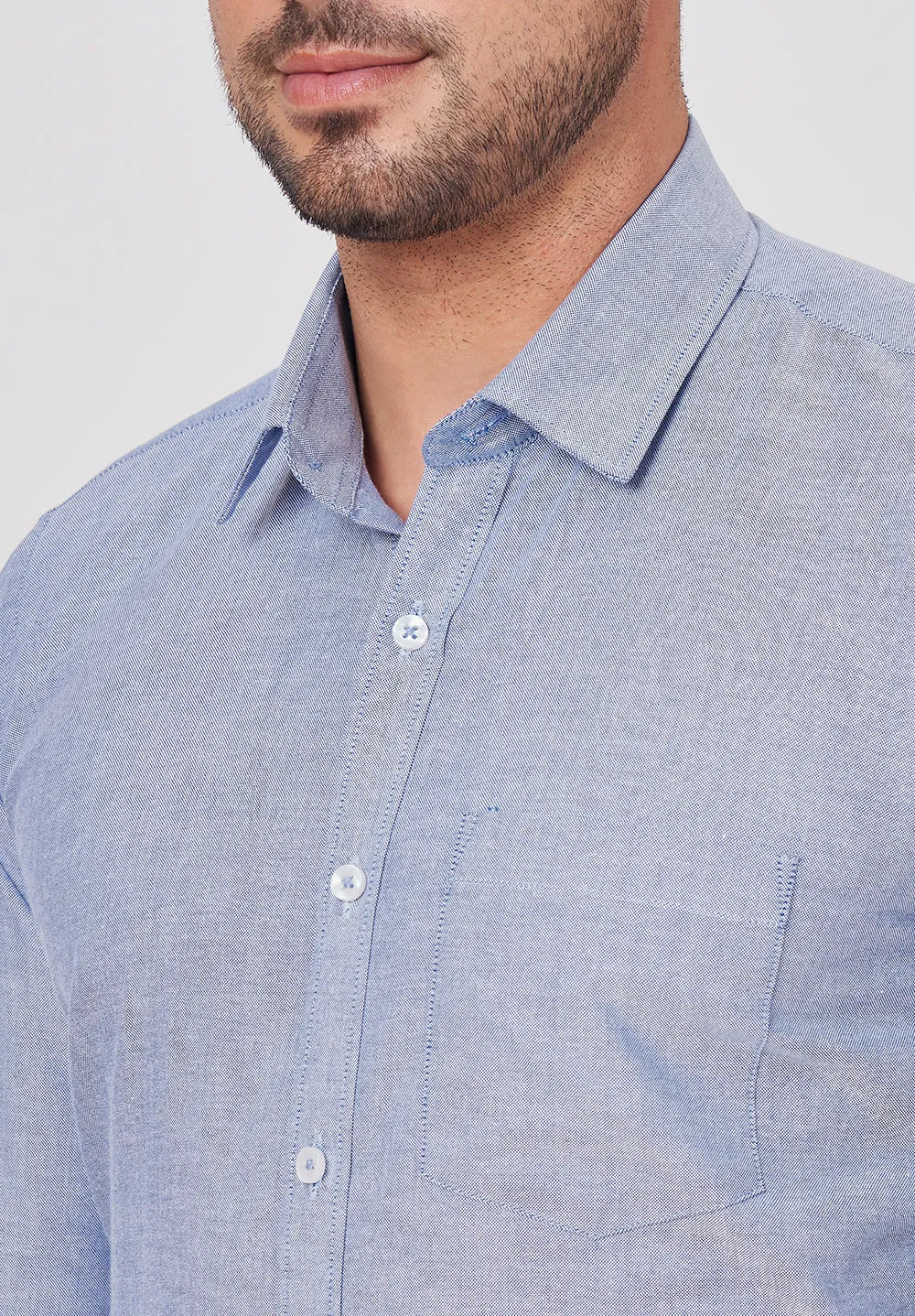 Pure Cotton Formal-slim Fit Shirt - S35927