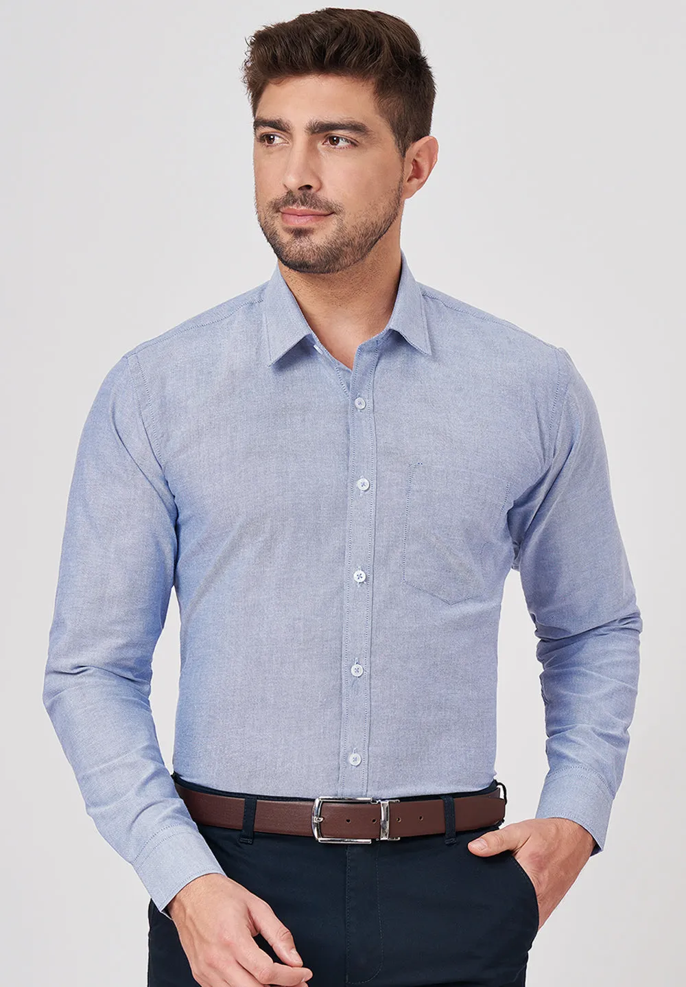 Pure Cotton Formal-slim Fit Shirt - S35927