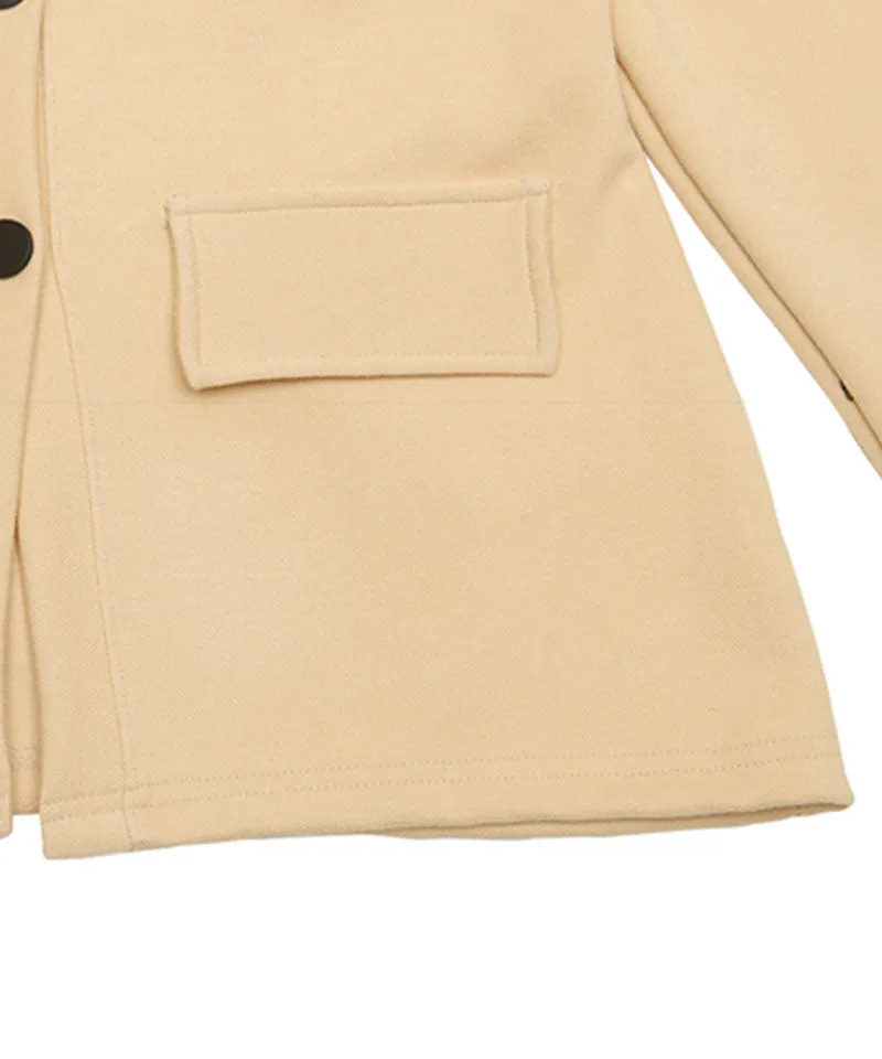 Q.C PLAY: Functional PK Waist Pin Tuck V-Neck Half Cardigan - 3 Colors