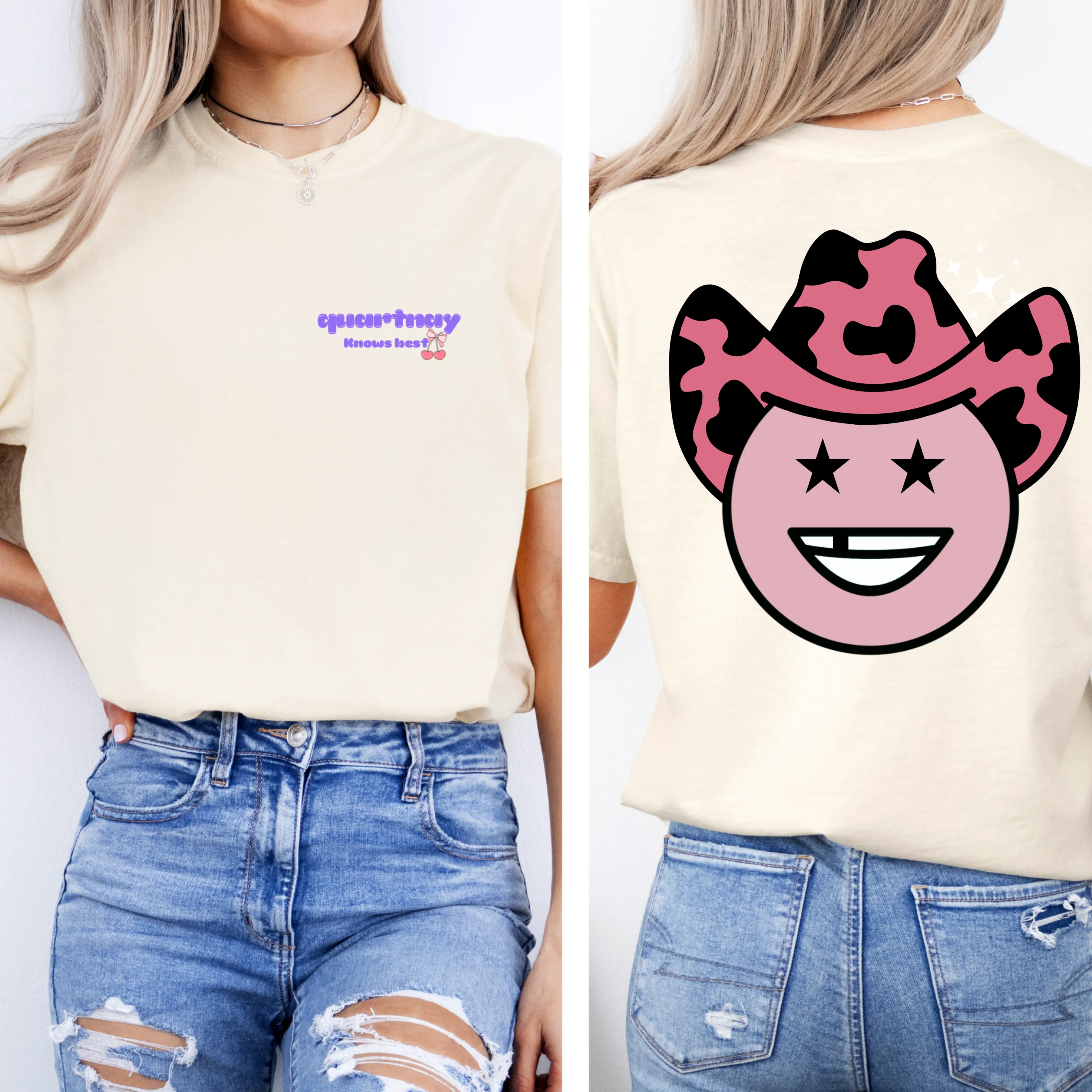 (QUARTNAY KNOWS BEST) TOOTHLESS COWGIRL BACK