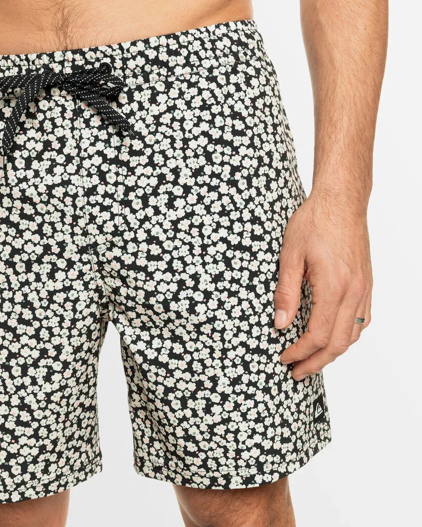 Quiksilver Surfsilk Mix Volley Boardshort 17in BLACK