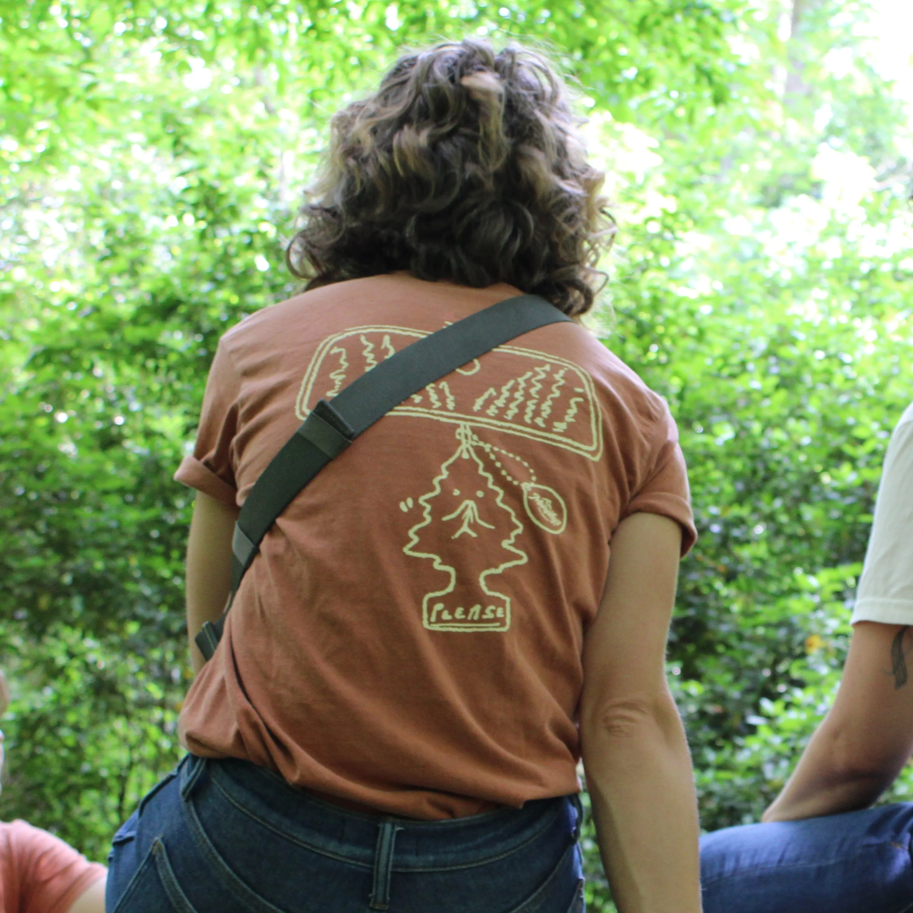 "ADVENTURE RESPECTFULLY." T-SHIRT
