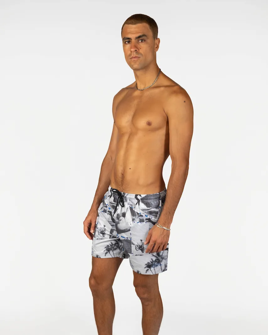 Reckless Trunk - Grey and Blue