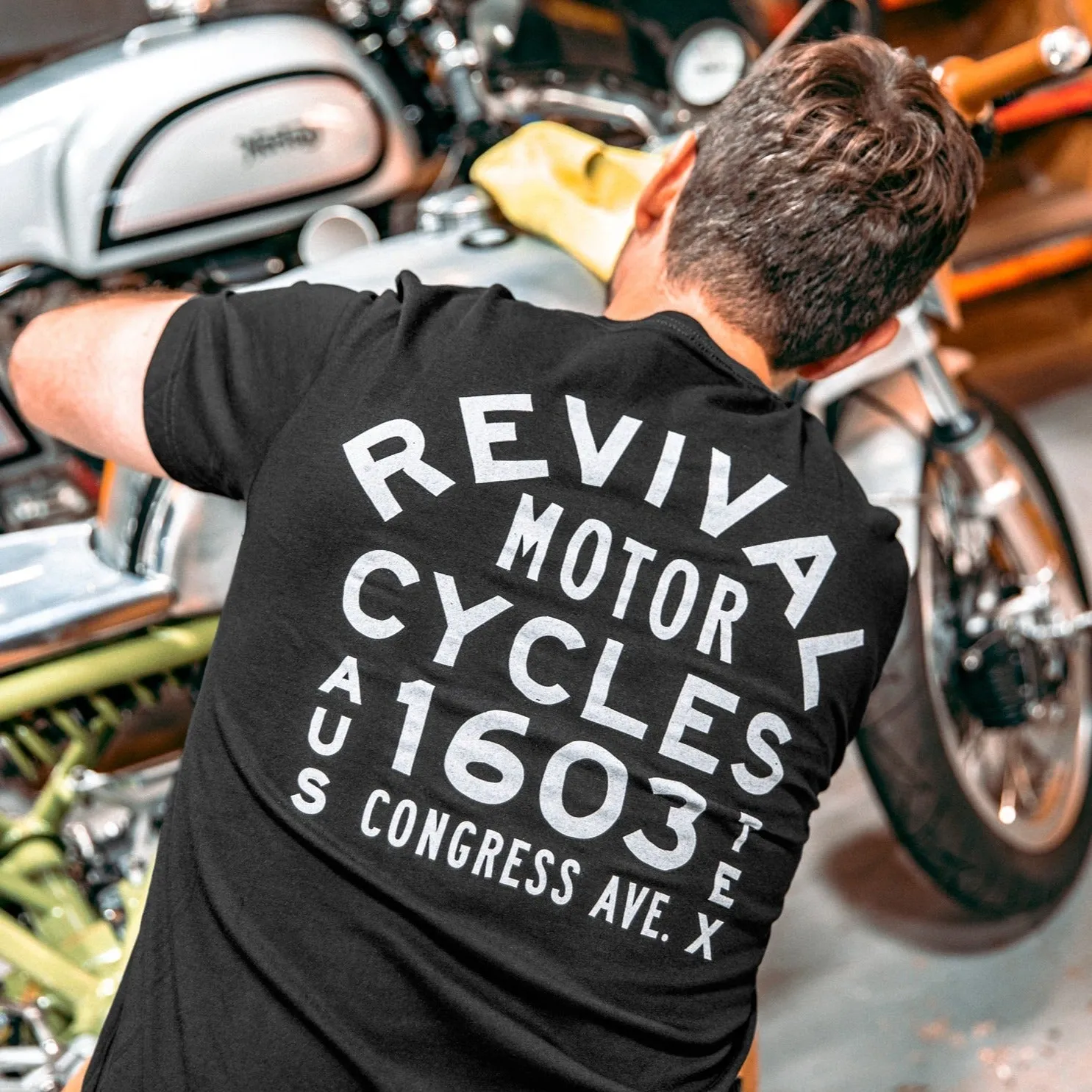 Revival Shop T-Shirt - Black