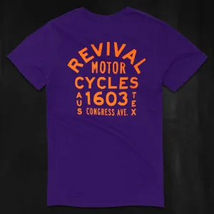Revival Shop T-Shirt - Purple