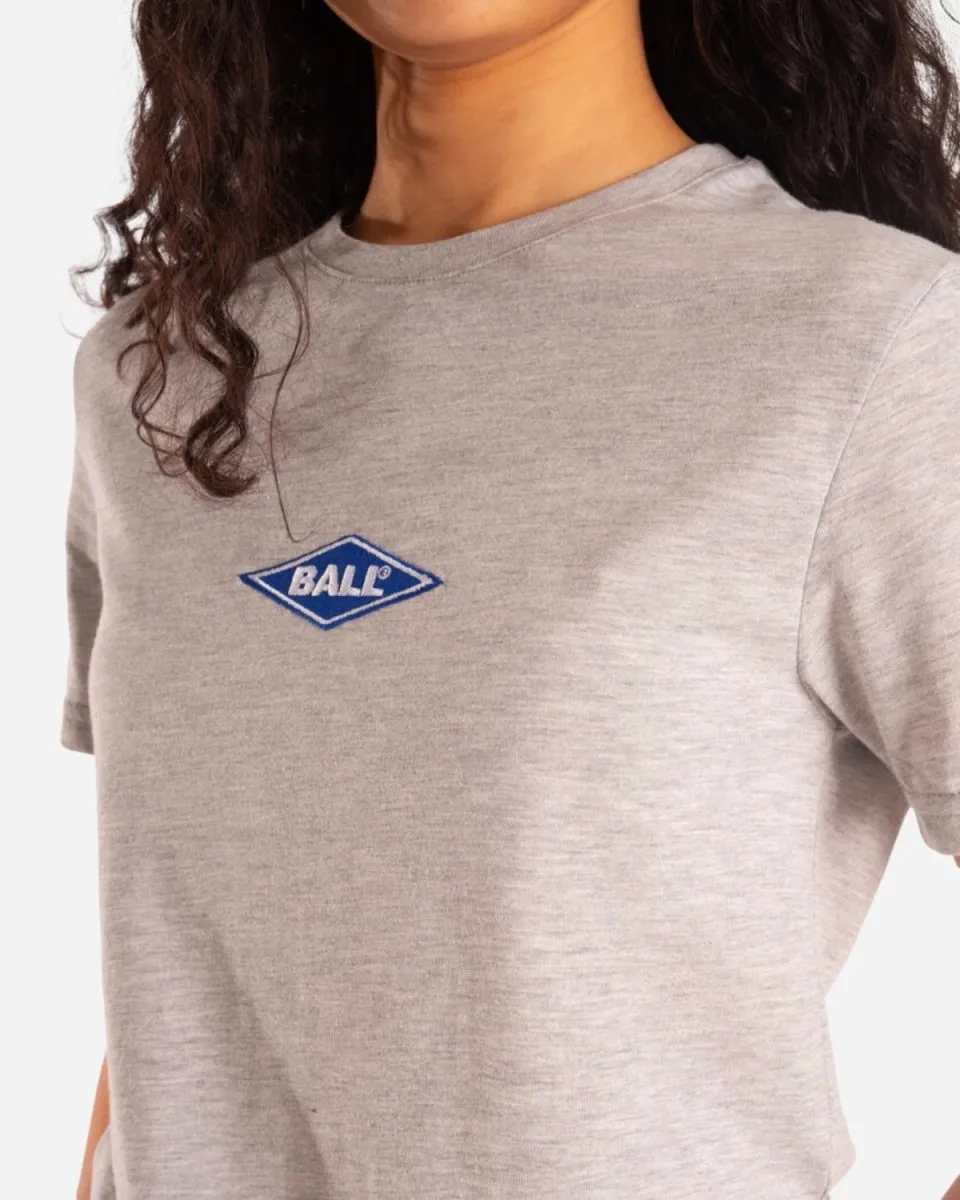 Rimini Nash Tee - Light Grey Melange