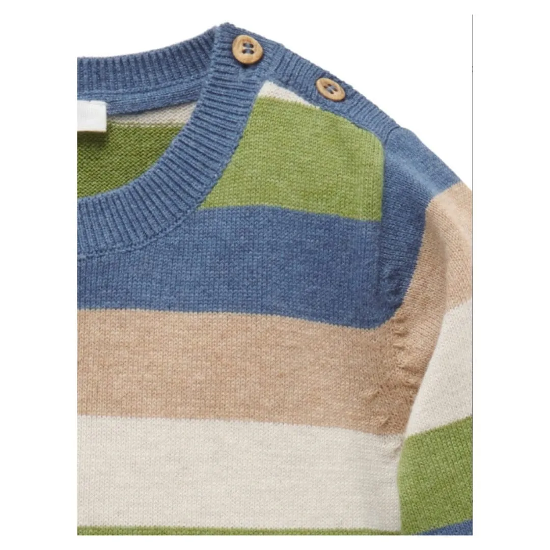 River Striped Jumper - Canal Stripe