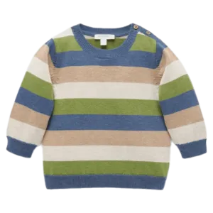 River Striped Jumper - Canal Stripe