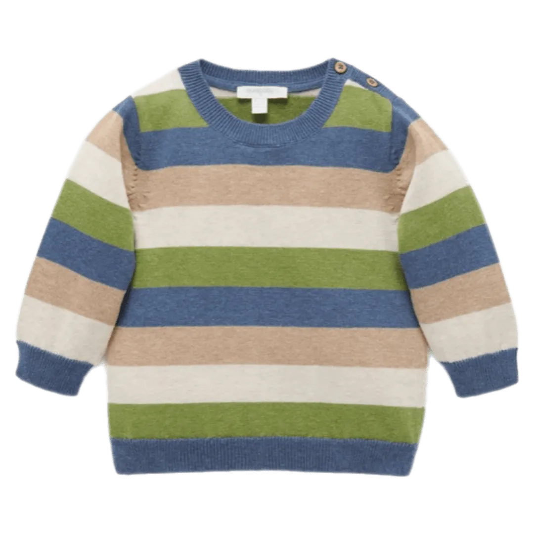 River Striped Jumper - Canal Stripe