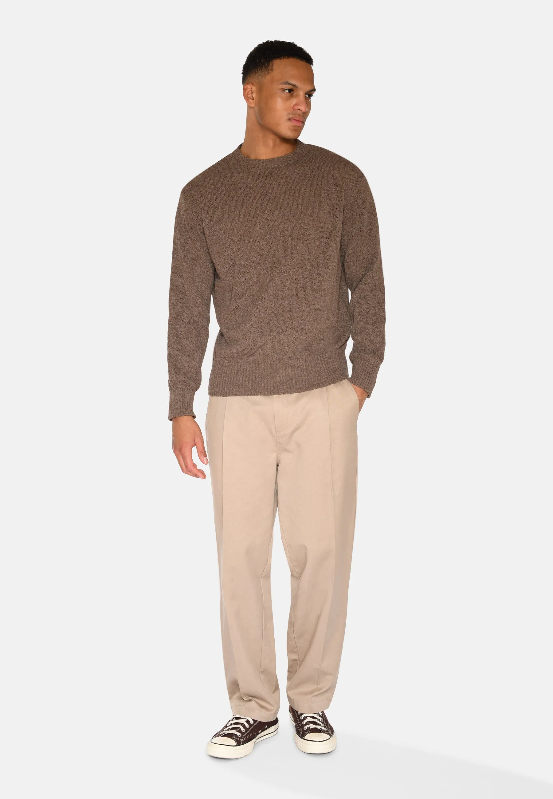 Roland knitted jumper 4122 - Shitake