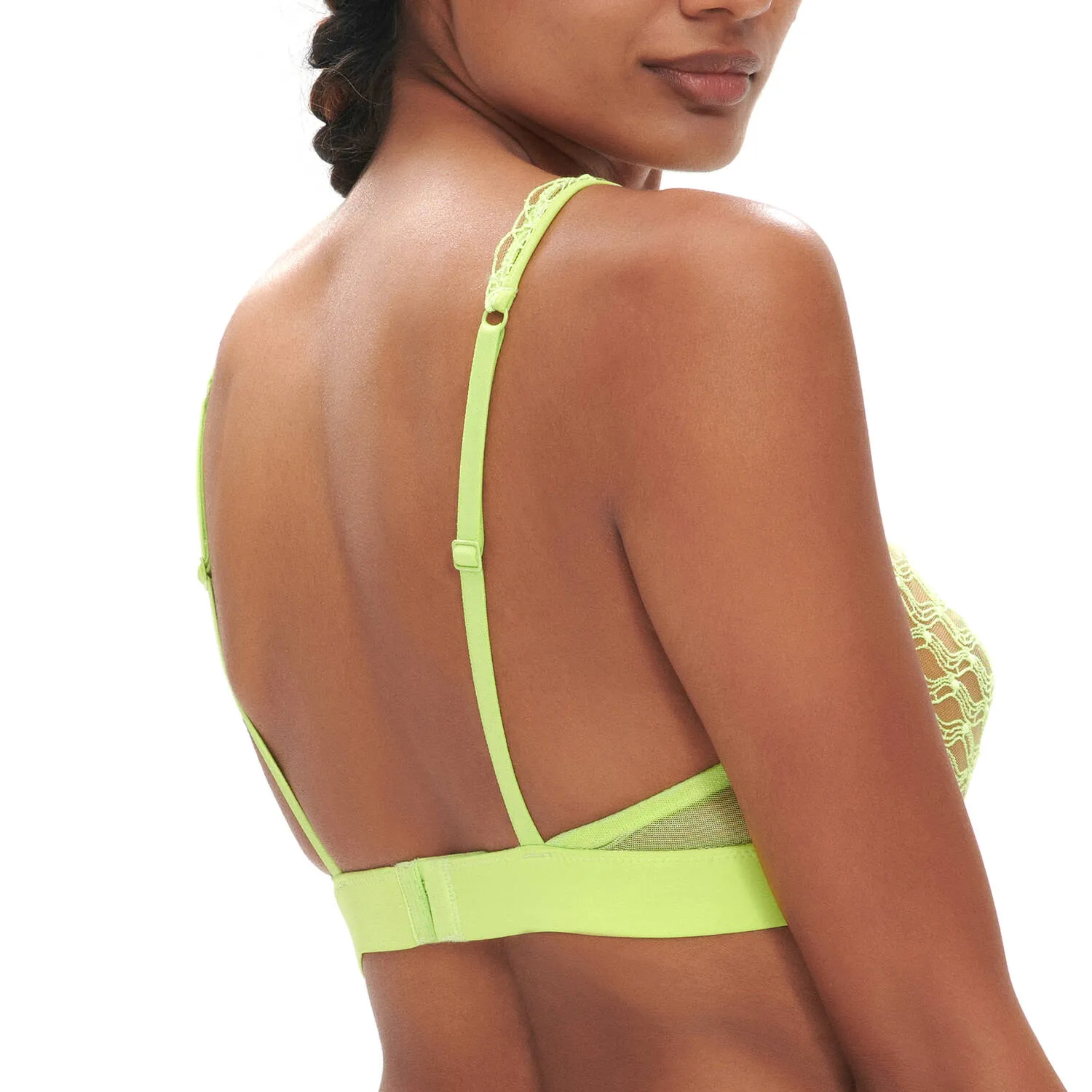 Rose Underwire Triangle Bra