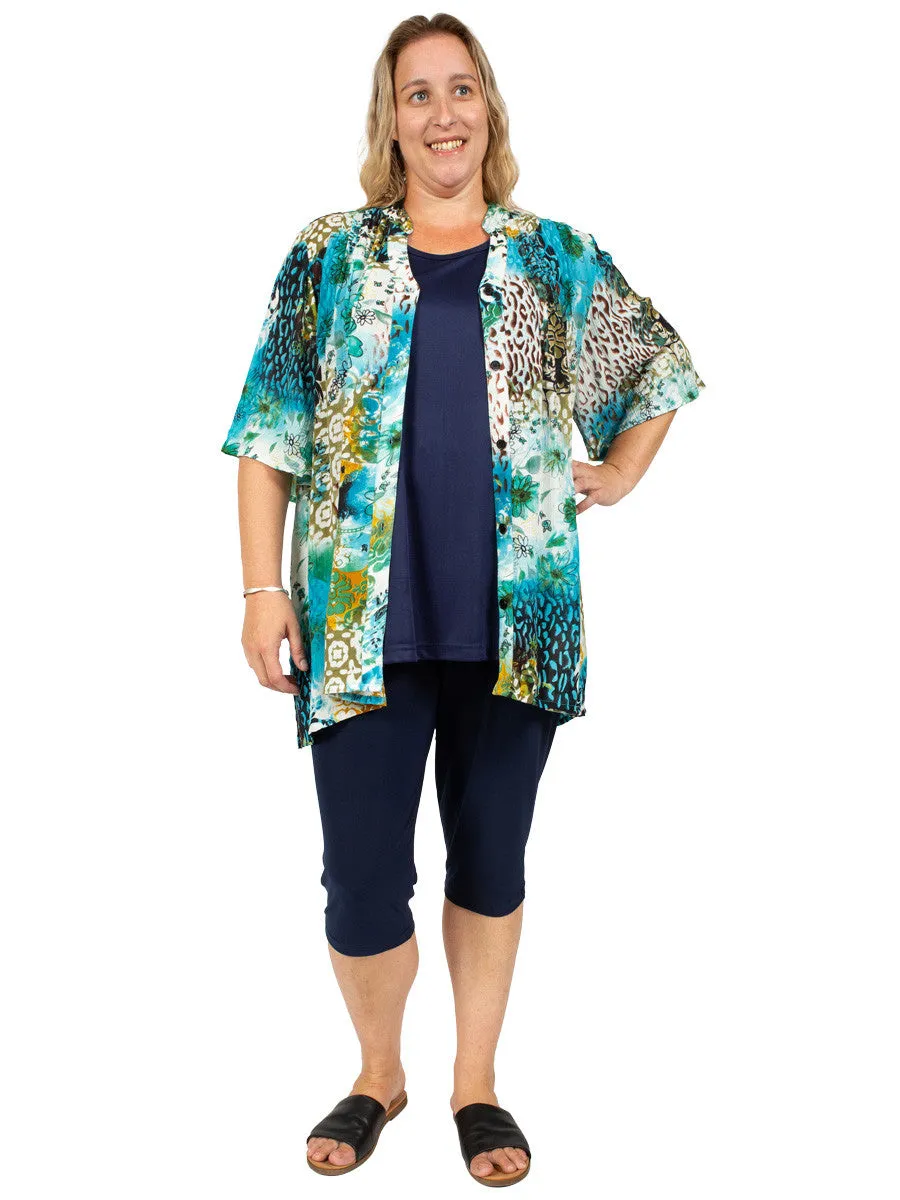 Round Neck Cami - Navy