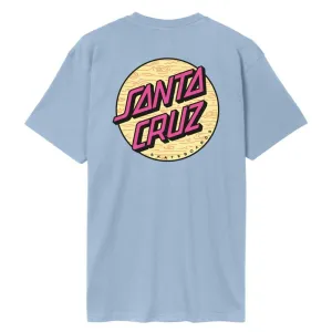 Santa Cruz T-Shirt Wagon Dot Chest T-Shirt - Fresh Blue