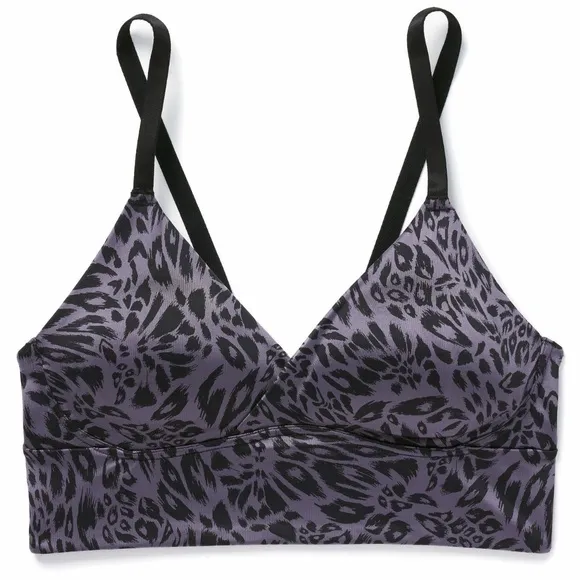 Satin Bralette Vintage Fully Soft Bra Crop Top