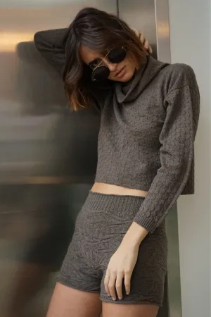 Saturn Merino Wool Knit Shorts