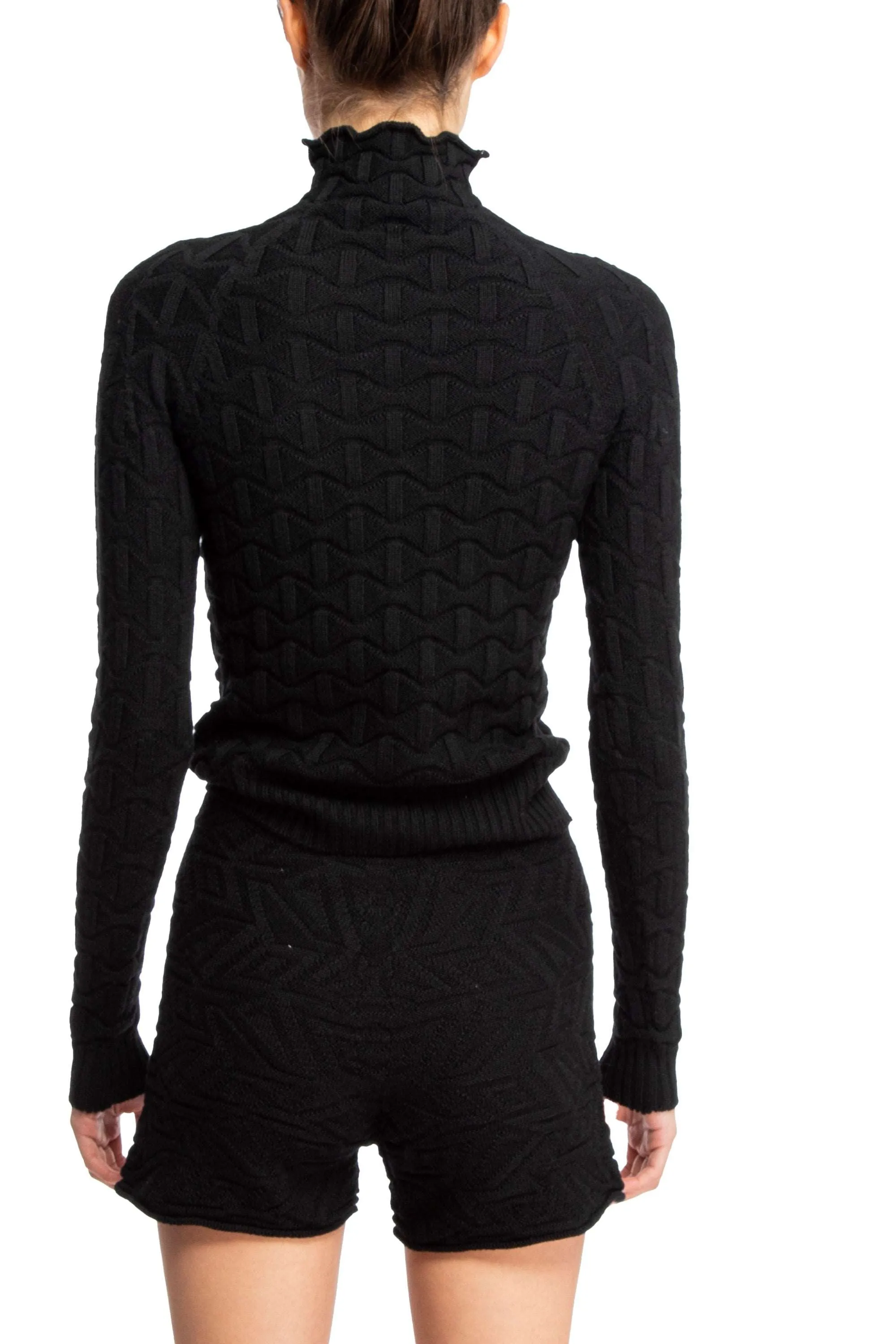 Saturn Merino Wool Knit Shorts