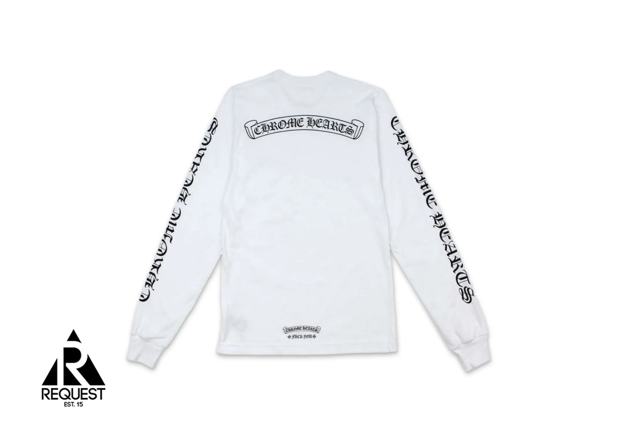 Scroll FU L/S Tee "White"