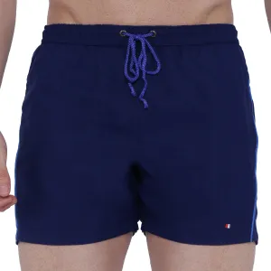 Semantic Designer Microfiber Swimshorts - Designer Navy