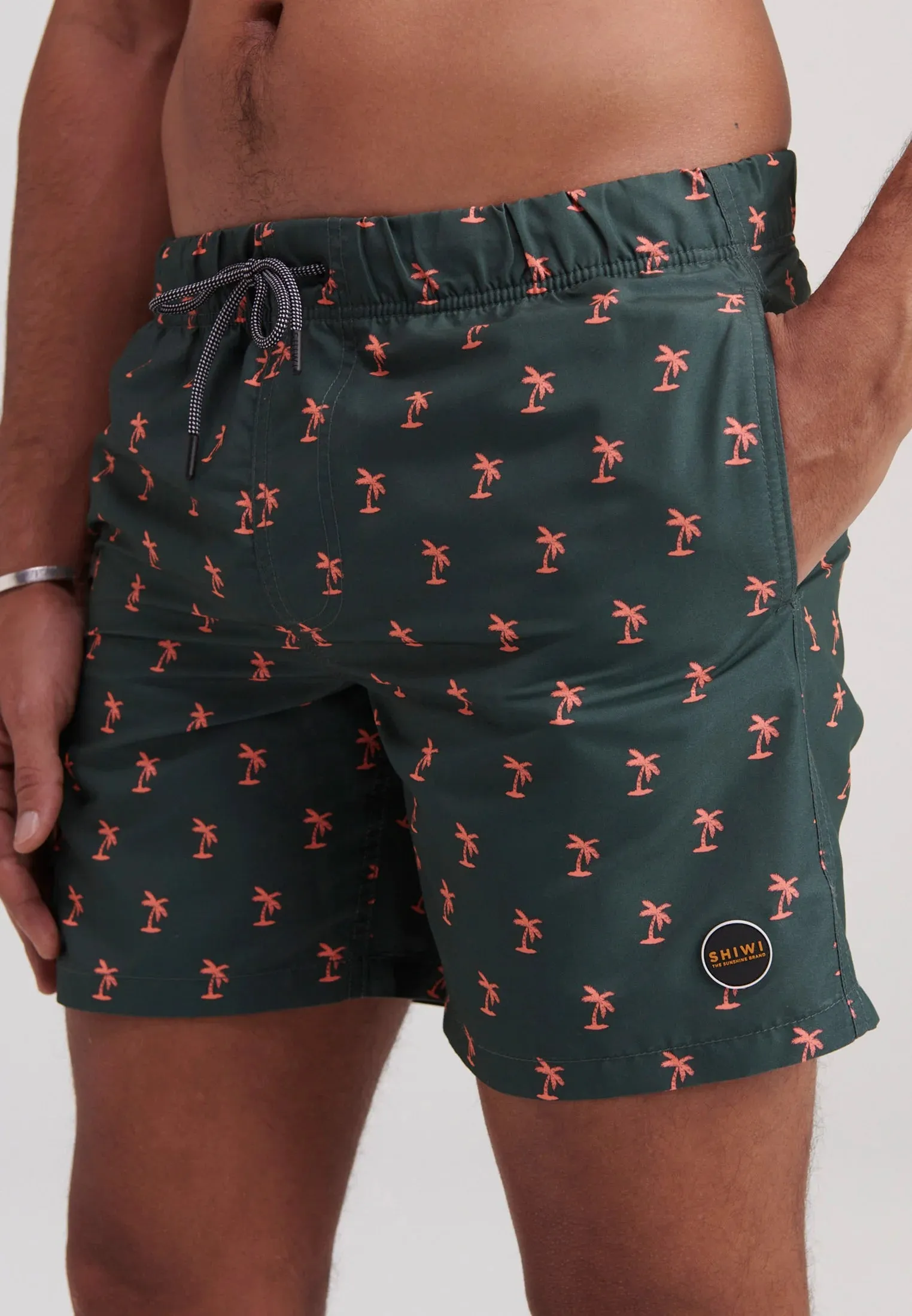 SHIWI PALMTREE MICRO PEACH - Swimming shorts