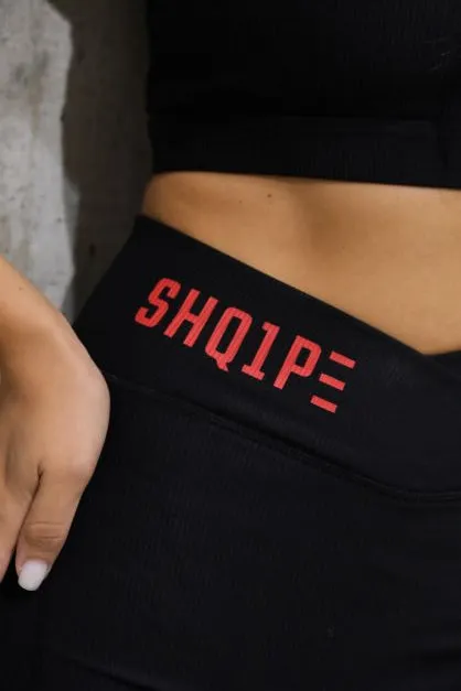Shorts   Tank Top Black Color/Red Logo