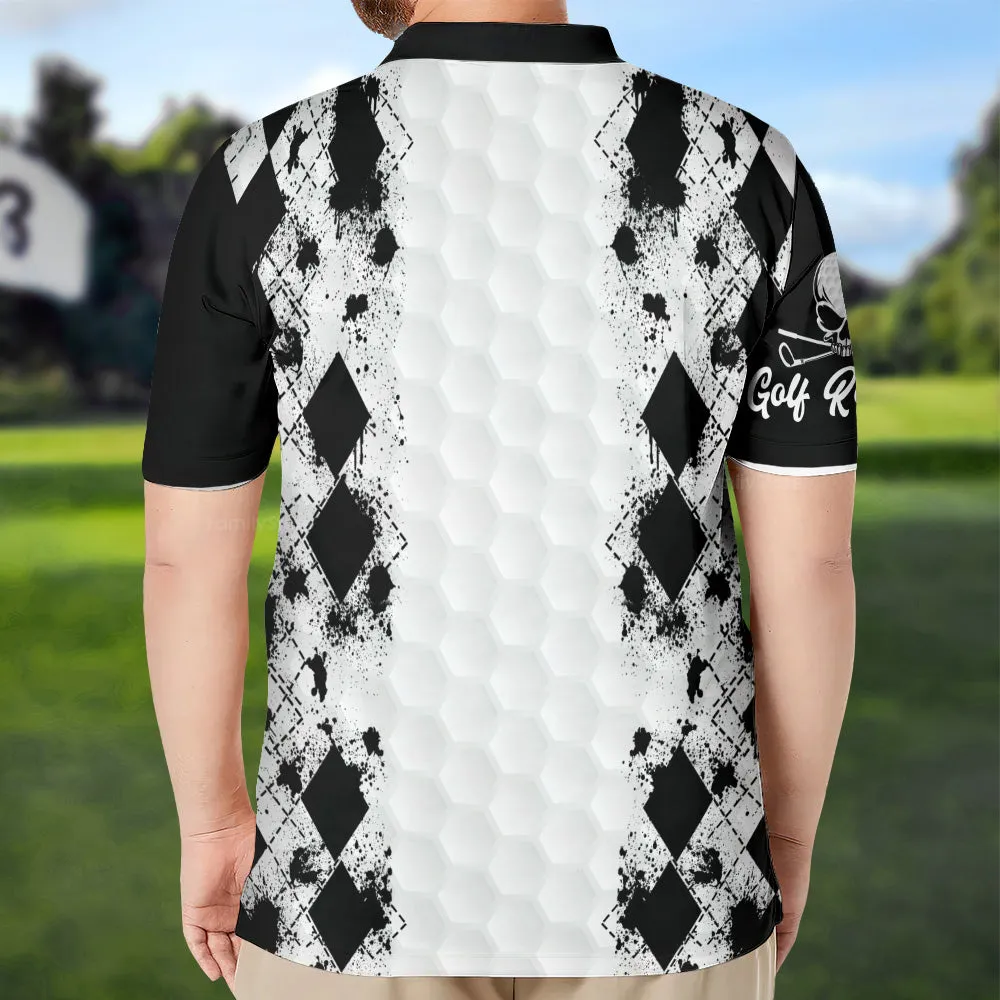 Skull Golf Reaper Short Sleeves Polo Shirts QT207128La