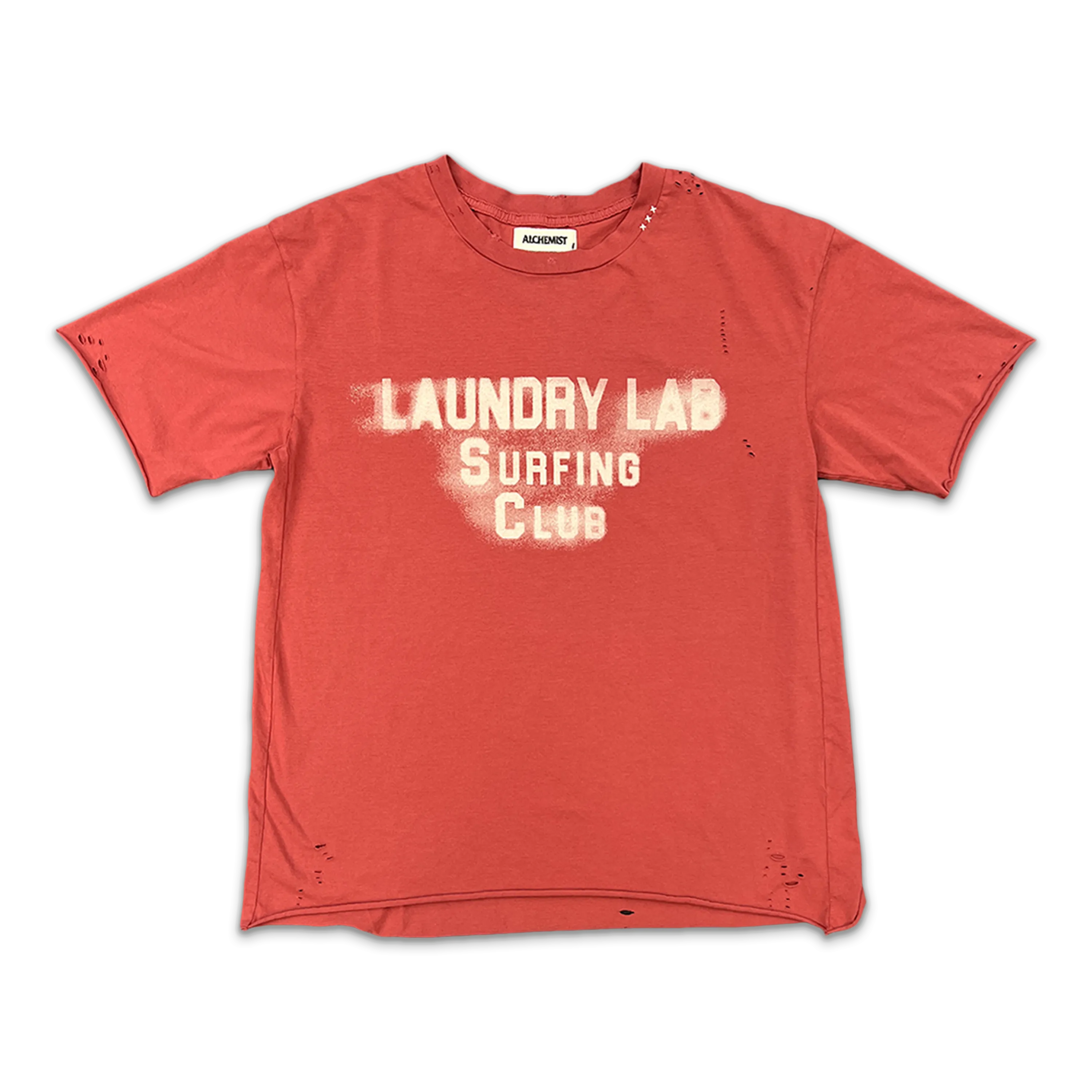 Slate Tee "Aged Red"