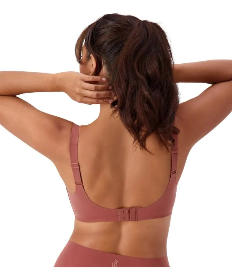 Sloggi ZERO Feel 2.0 Wire-free Soft Bra - Burnt Henna