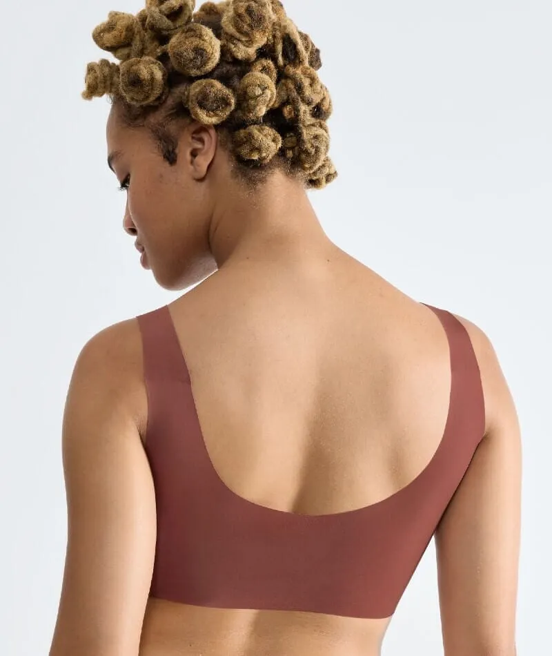 Sloggi ZERO Feel 2.0 Wire-free Top Bra - Burnt Henna