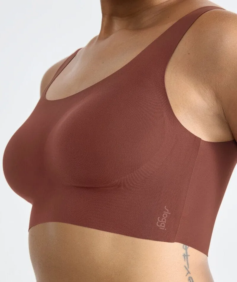 Sloggi ZERO Feel 2.0 Wire-free Top Bra - Burnt Henna