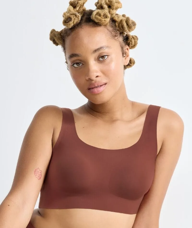 Sloggi ZERO Feel 2.0 Wire-free Top Bra - Burnt Henna