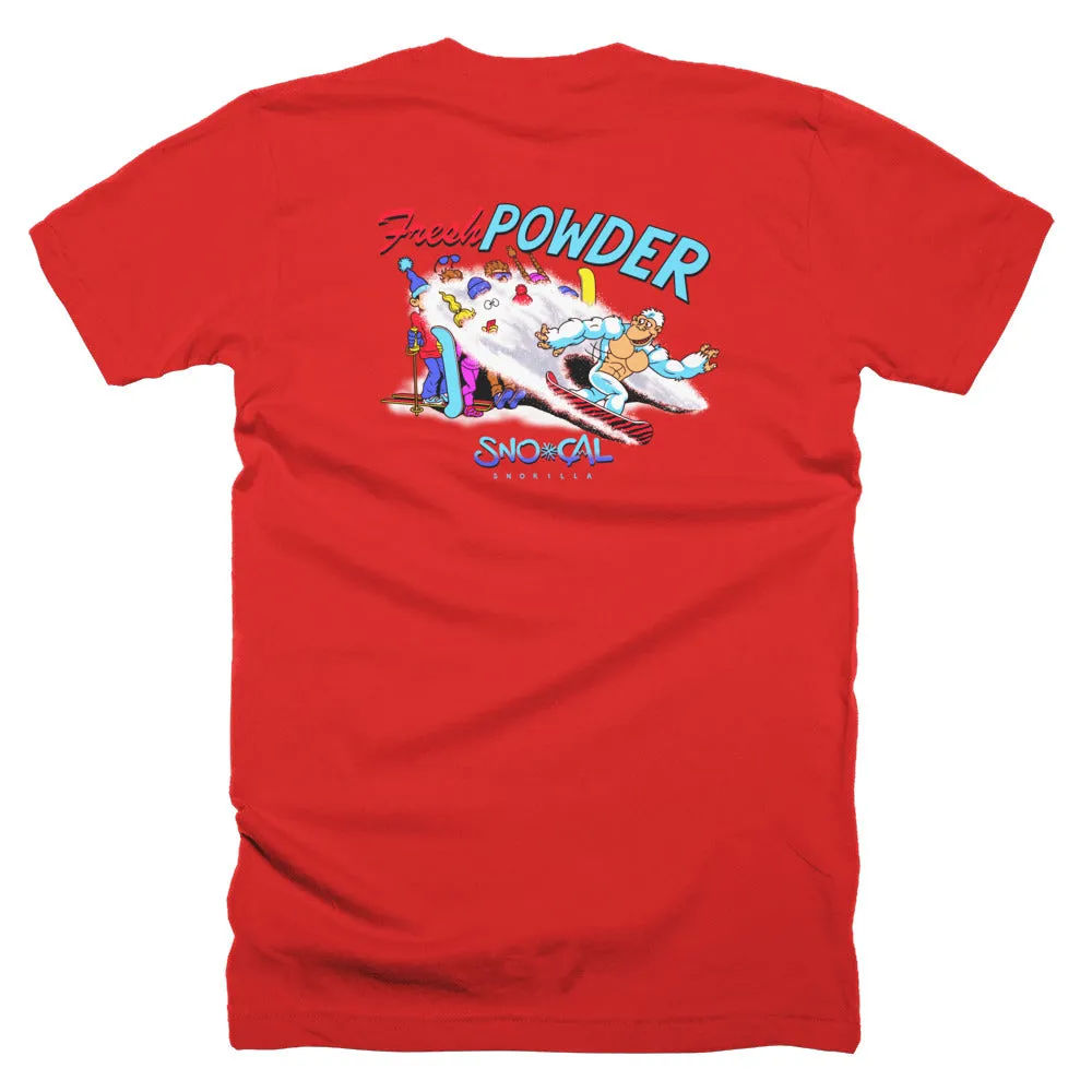Sno Cal Snorilla Fresh Powder Snowboard Shirt
