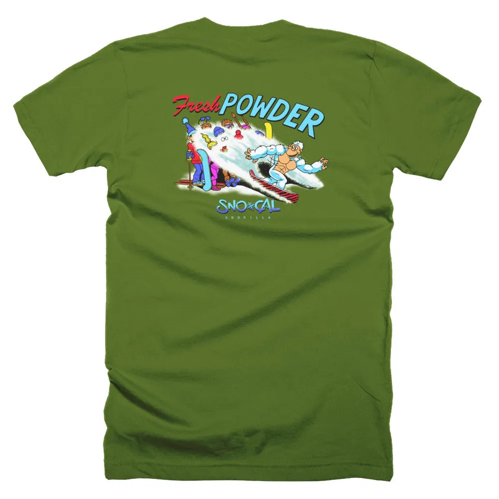 Sno Cal Snorilla Fresh Powder Snowboard Shirt