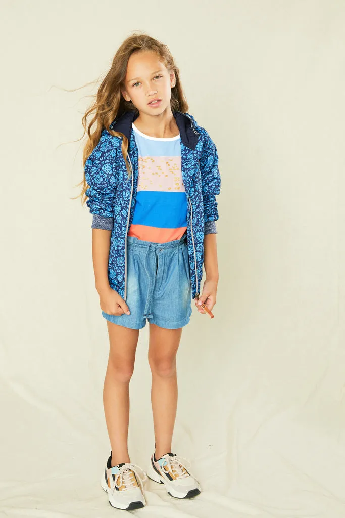 Soft Denim Shorts Sally - Blue