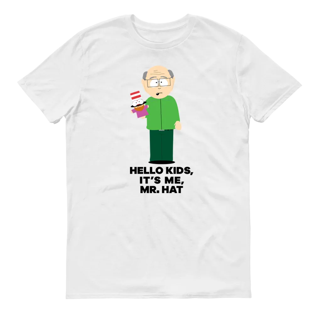 South Park Mr. Garrison Hello Kids Adult Short Sleeve T-Shirt