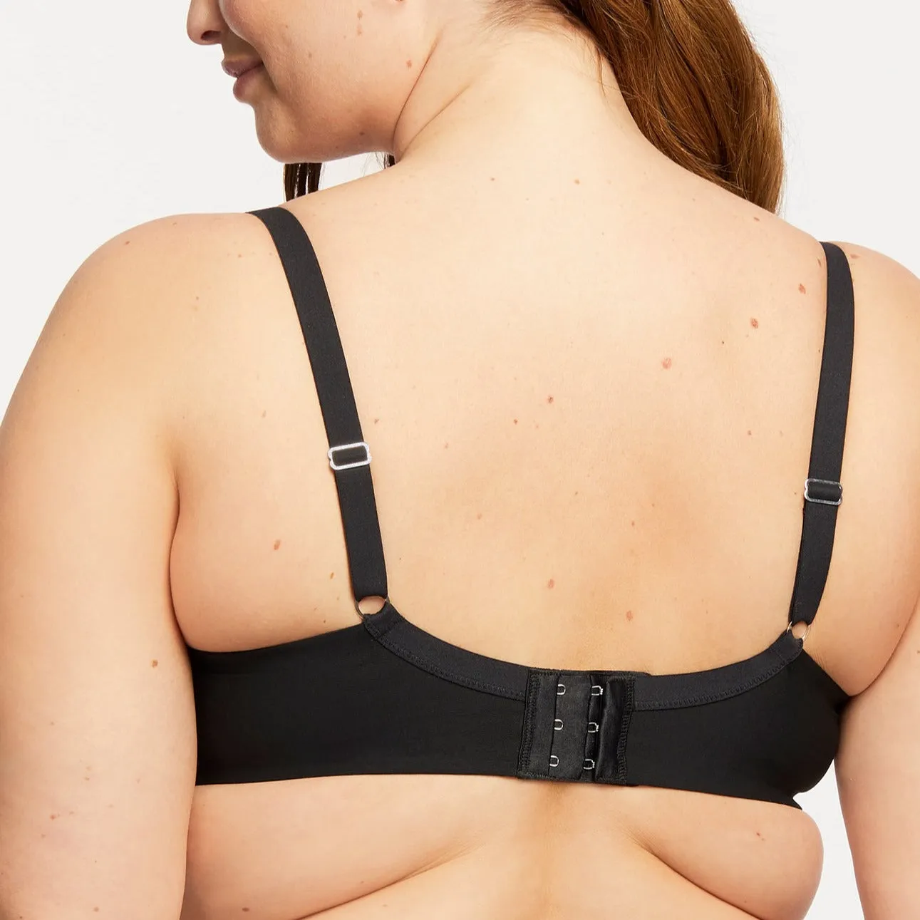Spacer T-Shirt Bra In Black - Montelle