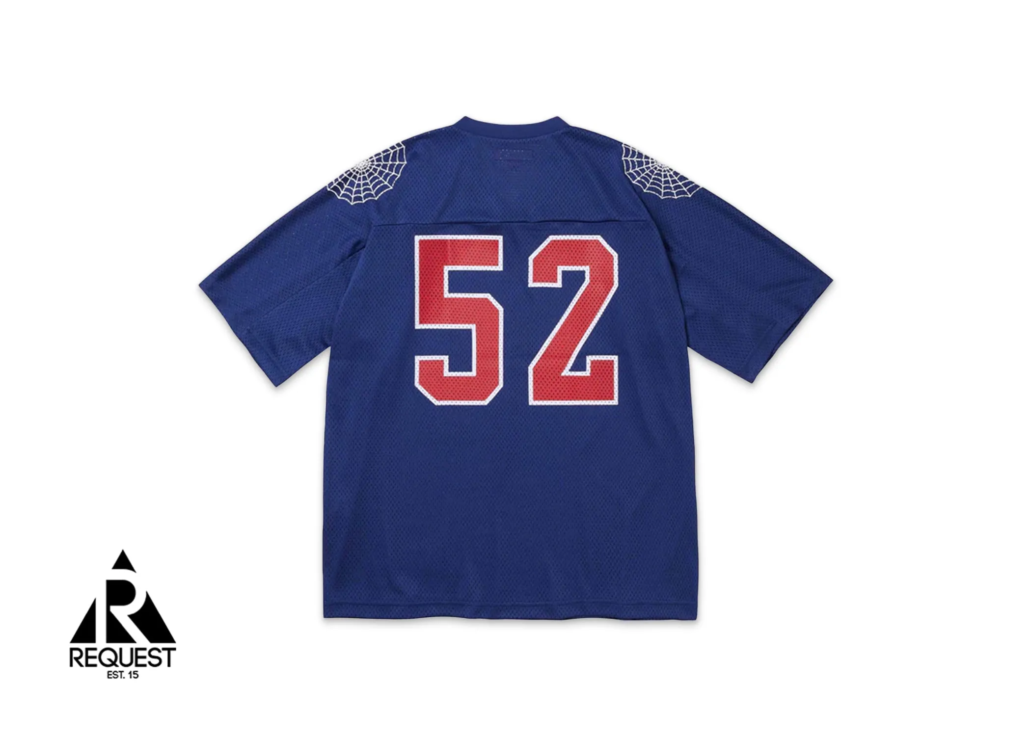 Spiderweb Football Jersey "Blue”