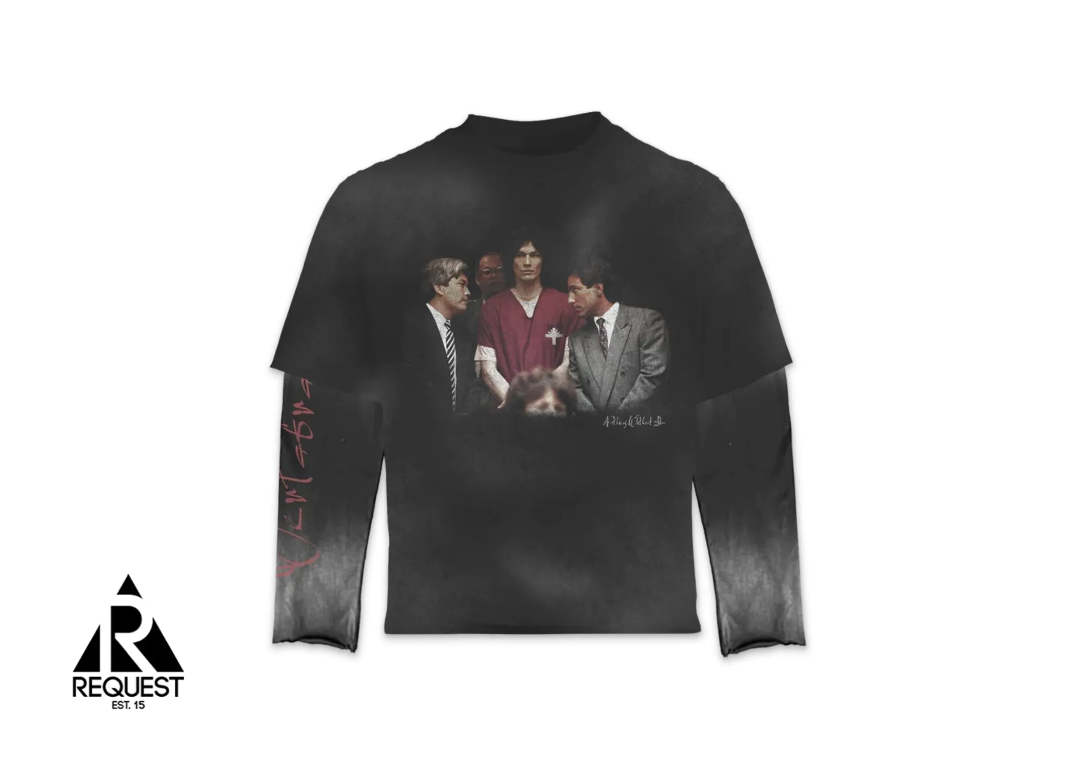 Stalker Double Sleeve L/S Tee "Black"