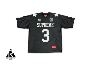 Star Football Jersey "Black"