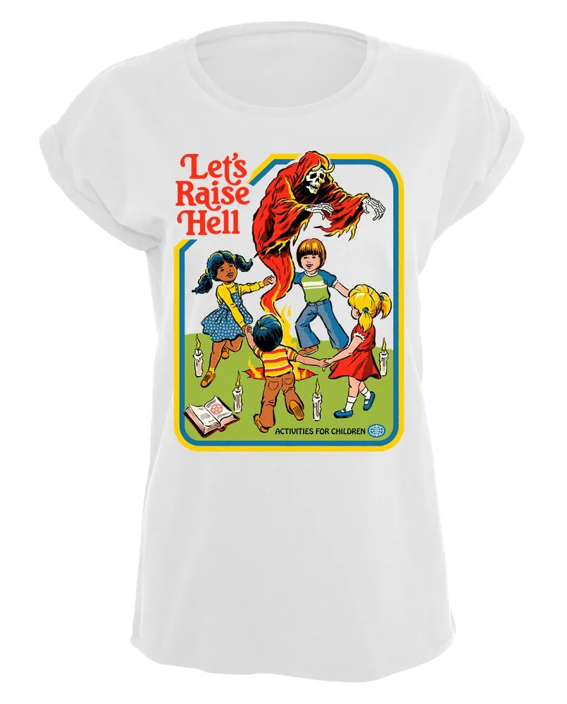 Steven Rhodes - Let's Raise Hell - Girlshirt