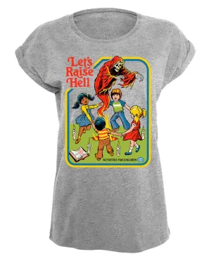 Steven Rhodes - Let's Raise Hell - Girlshirt