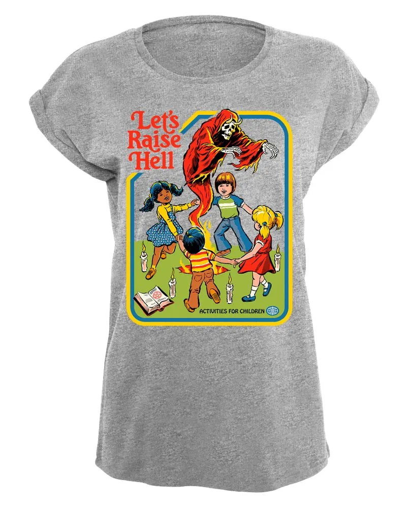 Steven Rhodes - Let's Raise Hell - Girlshirt