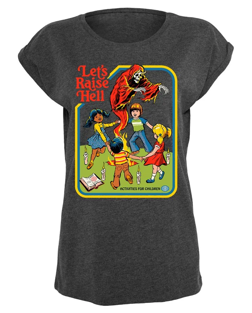 Steven Rhodes - Let's Raise Hell - Girlshirt