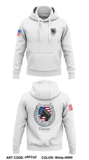 Stockshands Horses For Healing Store 1  Core Men's Hooded Performance Sweatshirt - xRFCaZ