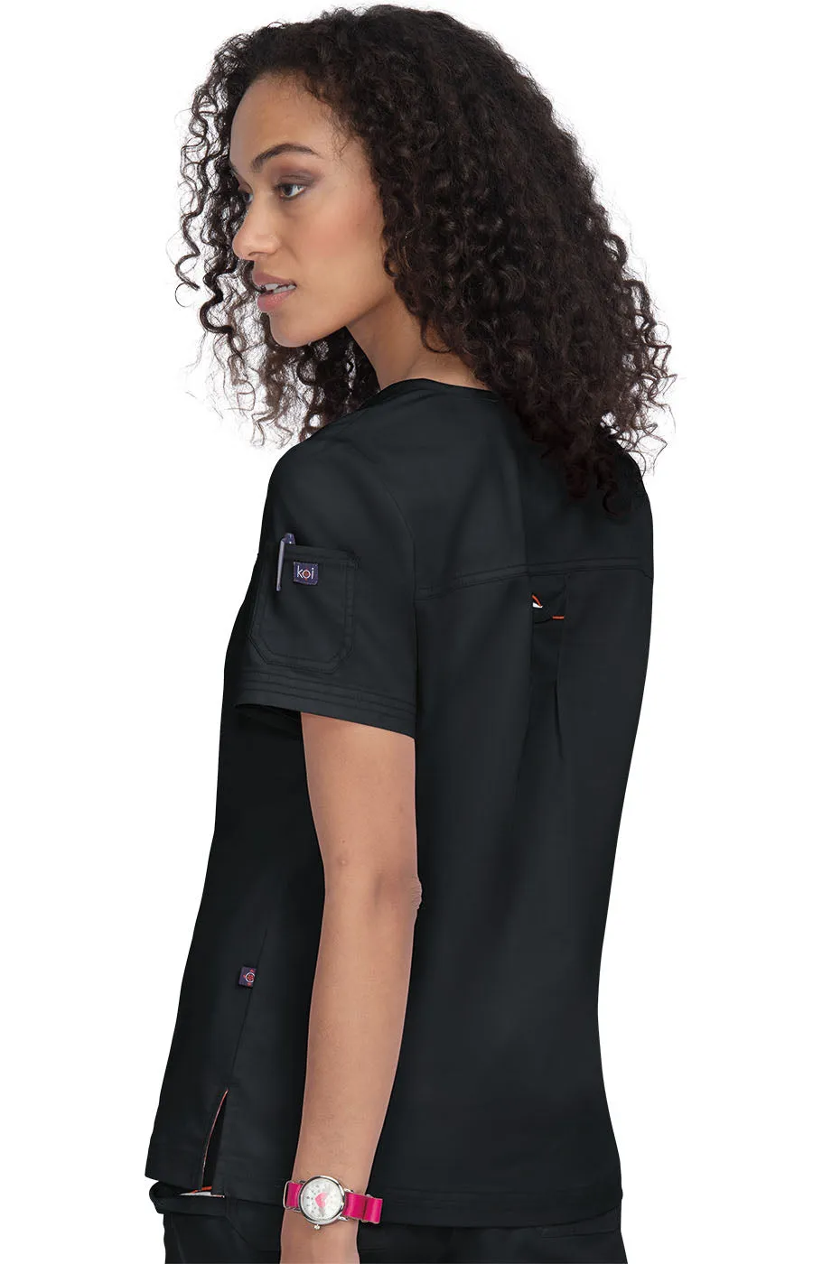 Stretch 1059  Georgia Top Black