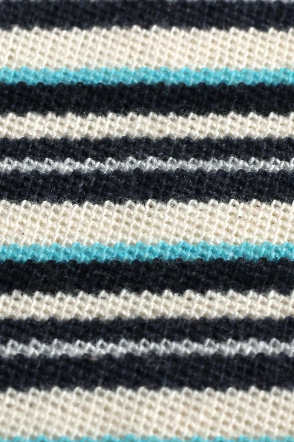 Striped Pique Polo T-Shirt