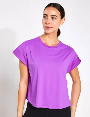 STUDIO T-SHIRT PURBUR/GRETWOPURBUR/GRETWO - IX0451